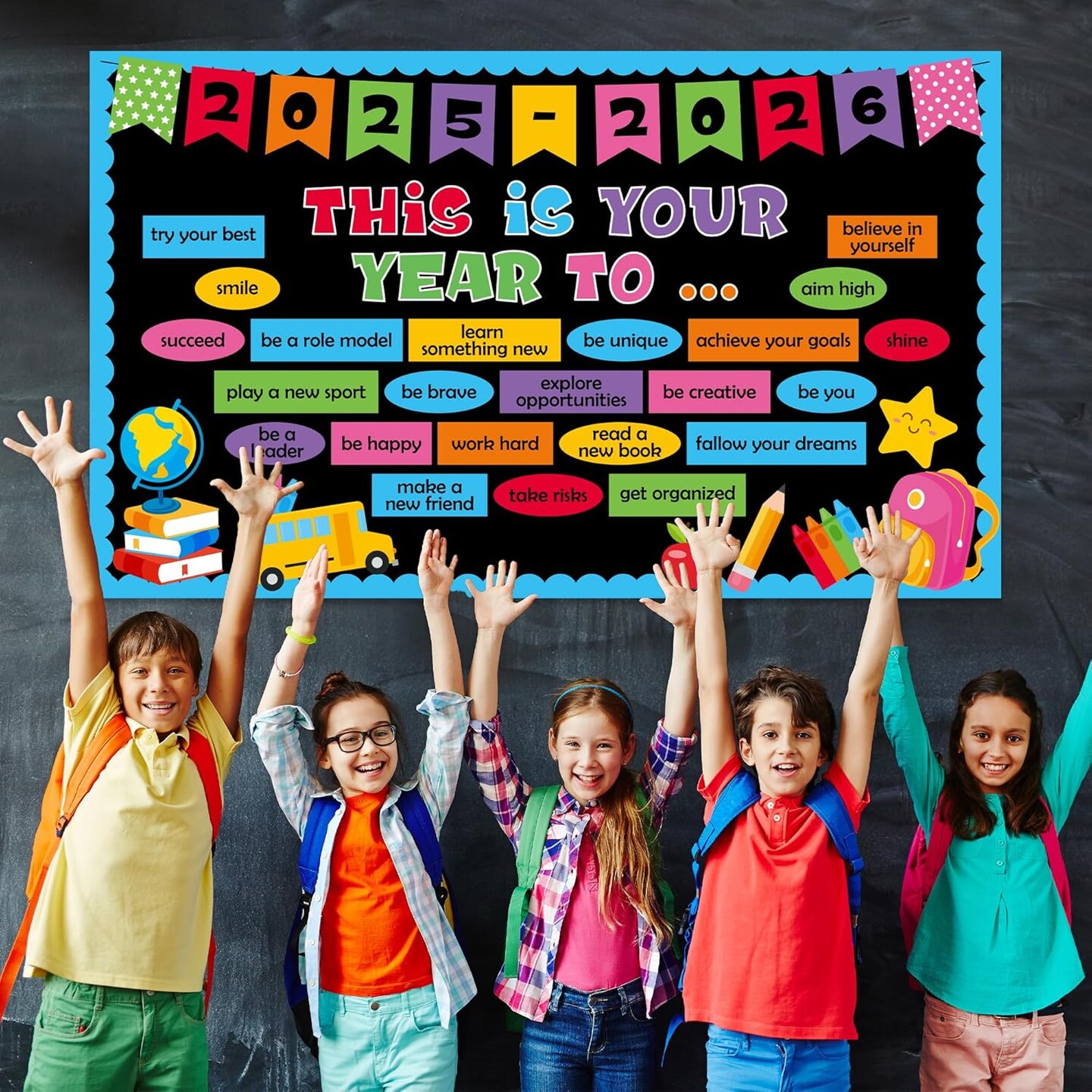Classroom Bulletin Board Set This is Your Year Inspirational Classroom Decoration