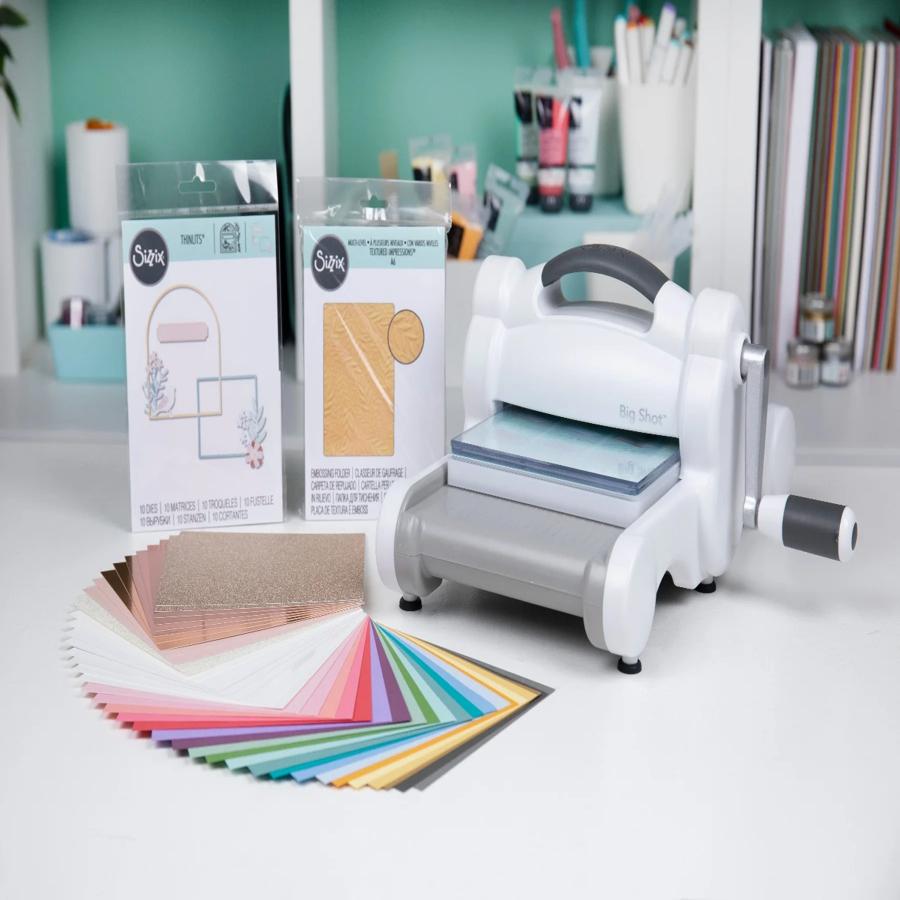 Big Shot Die Cut &#x26; Emboss Machine Starter Kit Bundle with Accessories