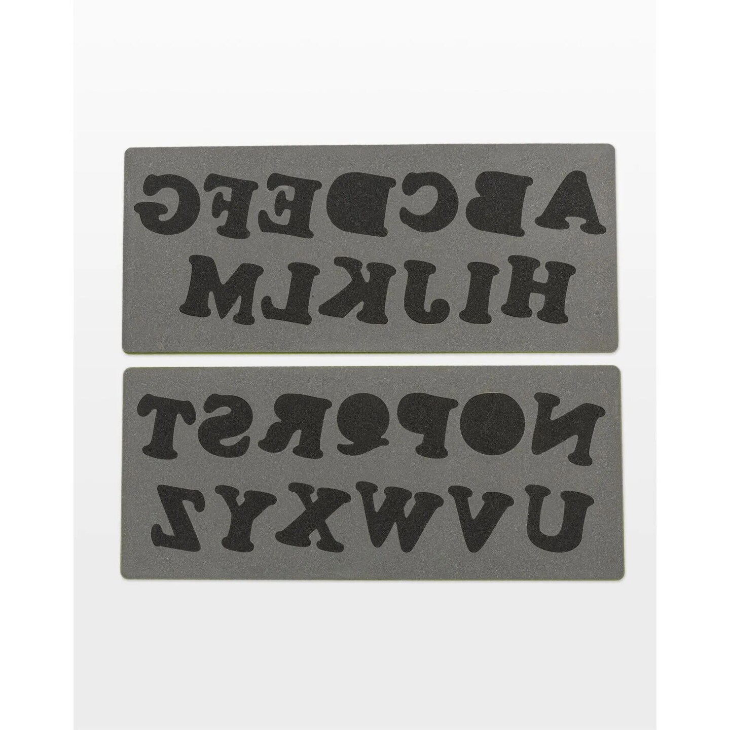 AccuQuilt GO! Carefree Alphabet Uppercase Die Set | Appliqué Letter Quilting Dies (2-Die Set)