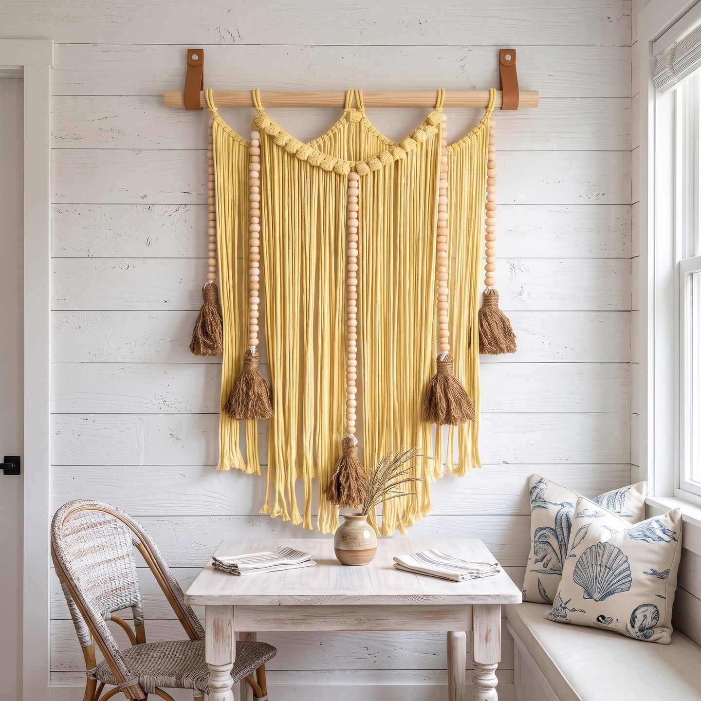 Handcrafted Large Macrame Wall Hanging Japandi And Boho Chic Home Decor