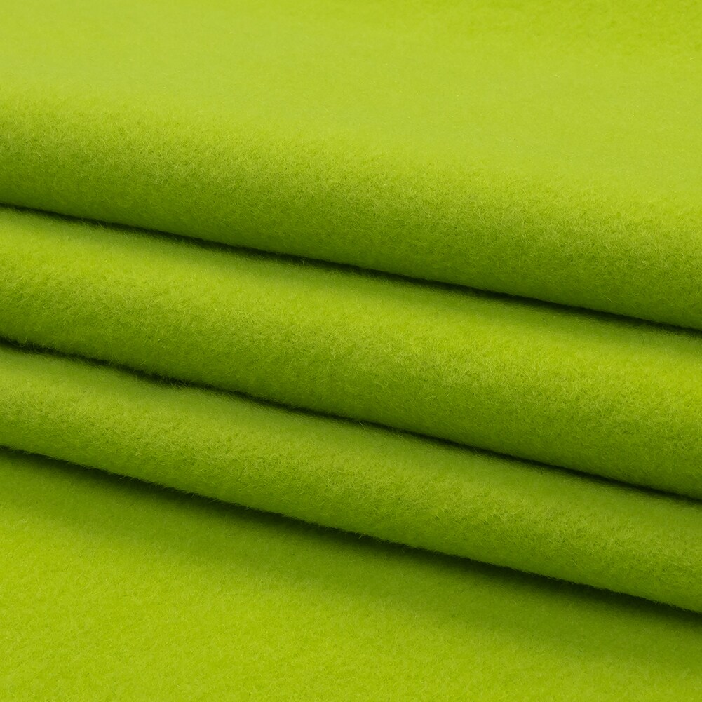 1 Yard Wool and Cashmere Coating Made in Italy - Lime - Alberini Collection 60’’ Width