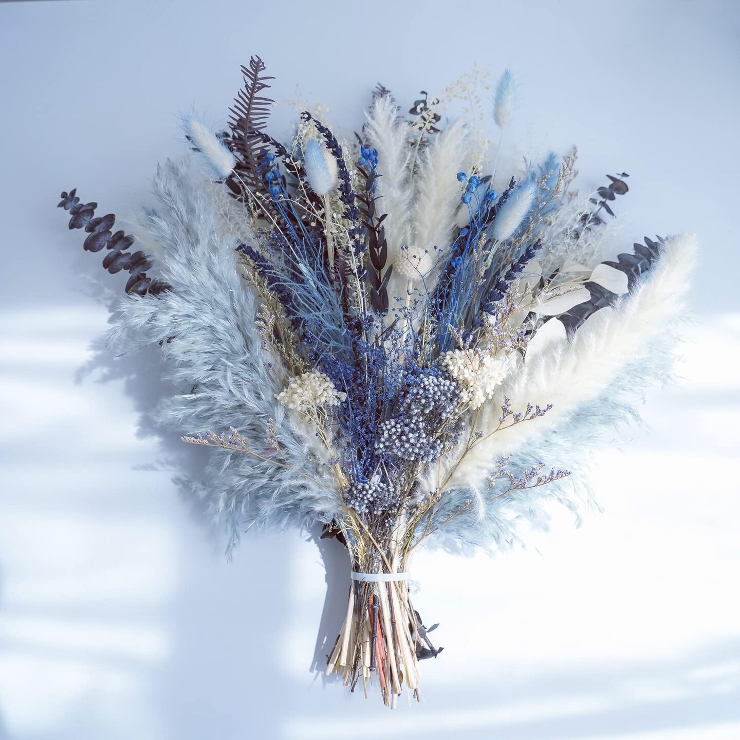 Natural Dried Flower Arrangement with Eucalyptus(natural)