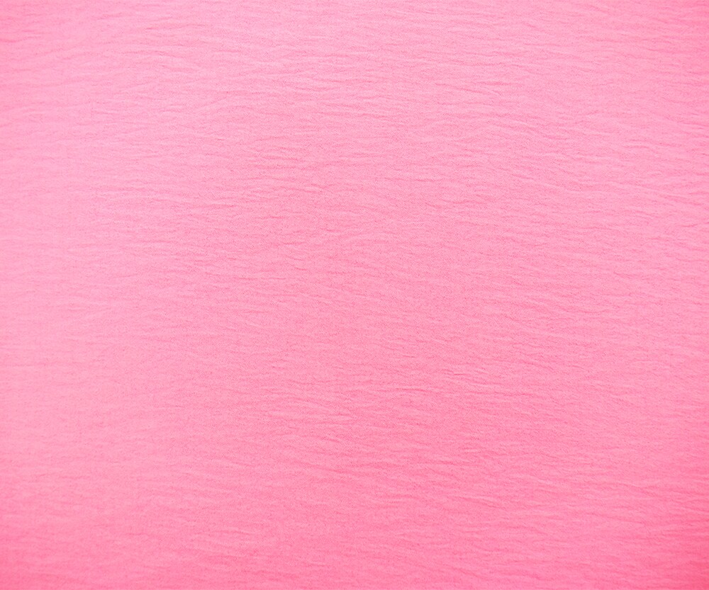 Pink Polyester Air Flow CEY Crepe Solid Woven Fabric By the Yard