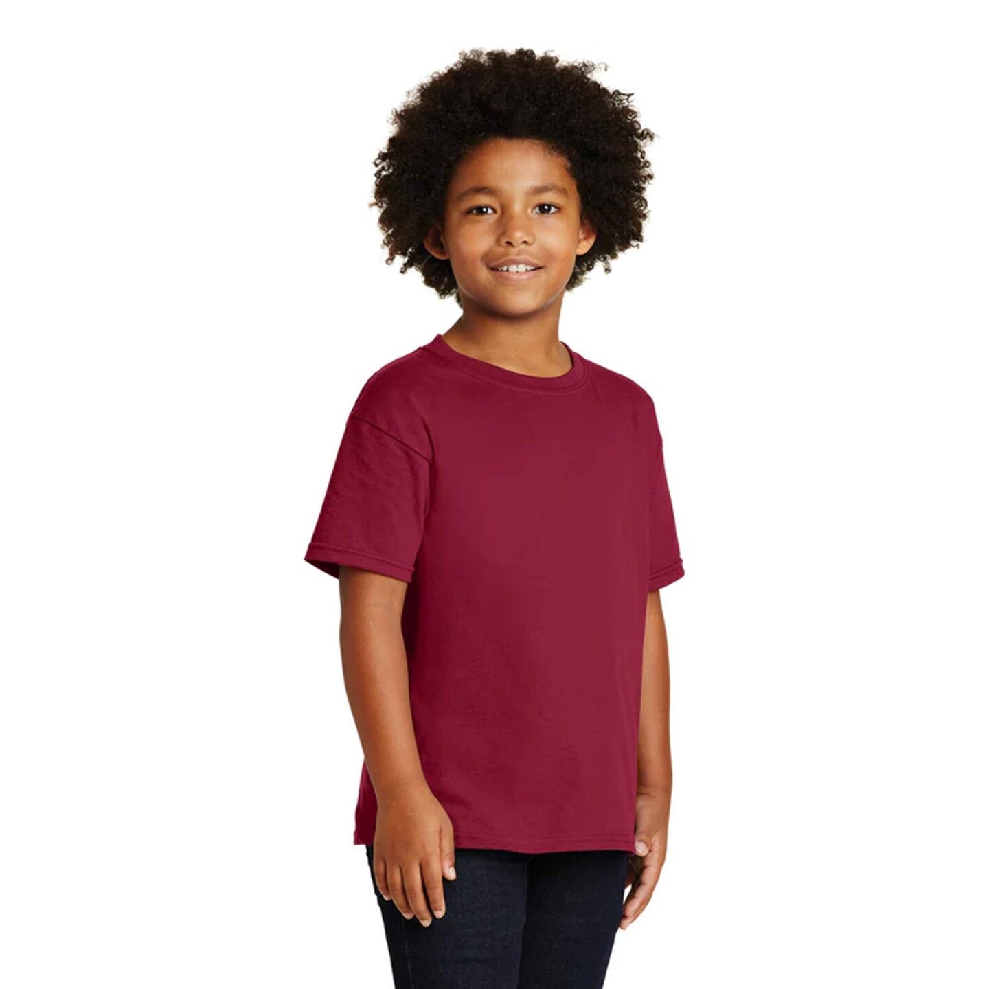 12 Pack Gildan Heavy Cotton Youth Crewneck Short Sleeve T-Shirt for School Event Wear & Custom Printing Blank Tee