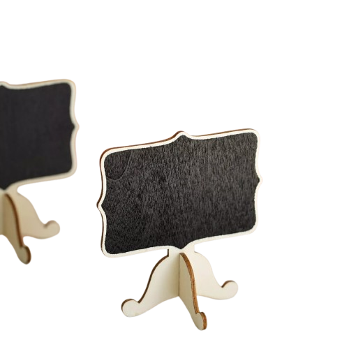 60 pcs Black Mini Chalkboards with Removable Stands Wedding Event Party Favors