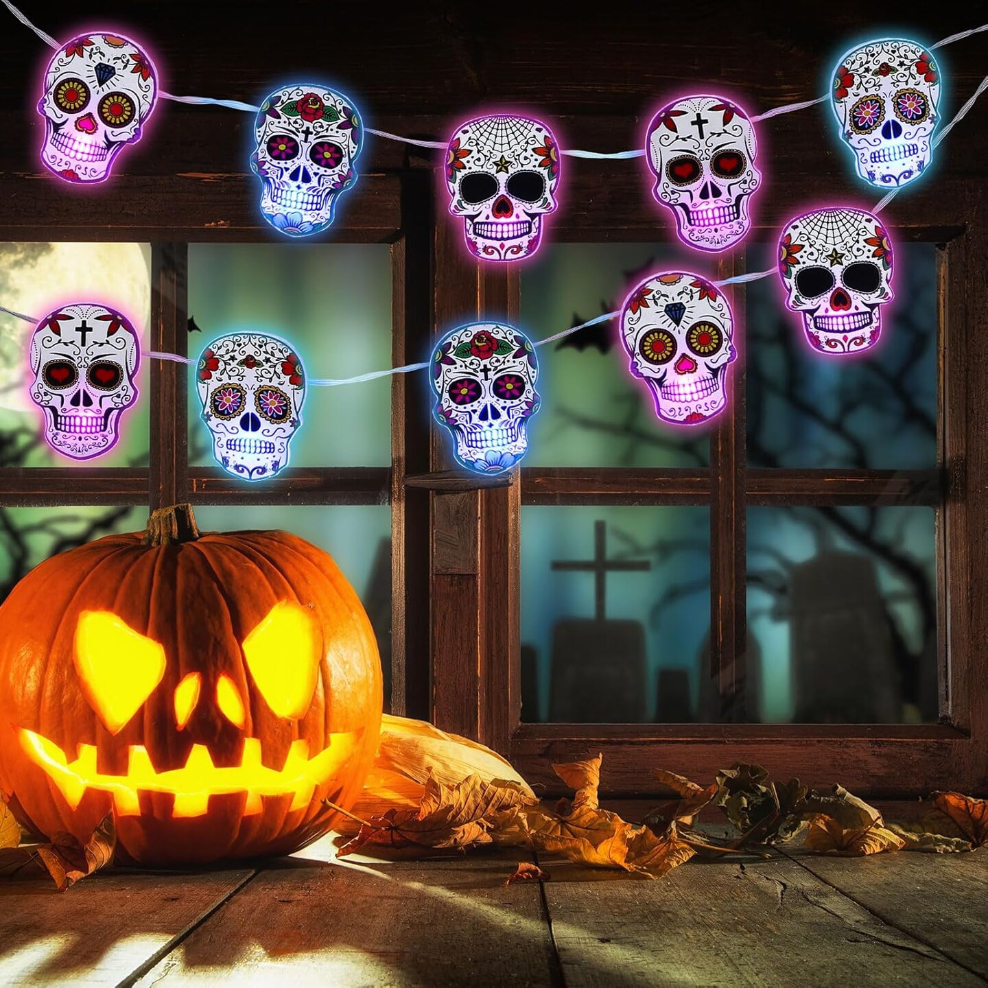 Halloween Skull Decorations