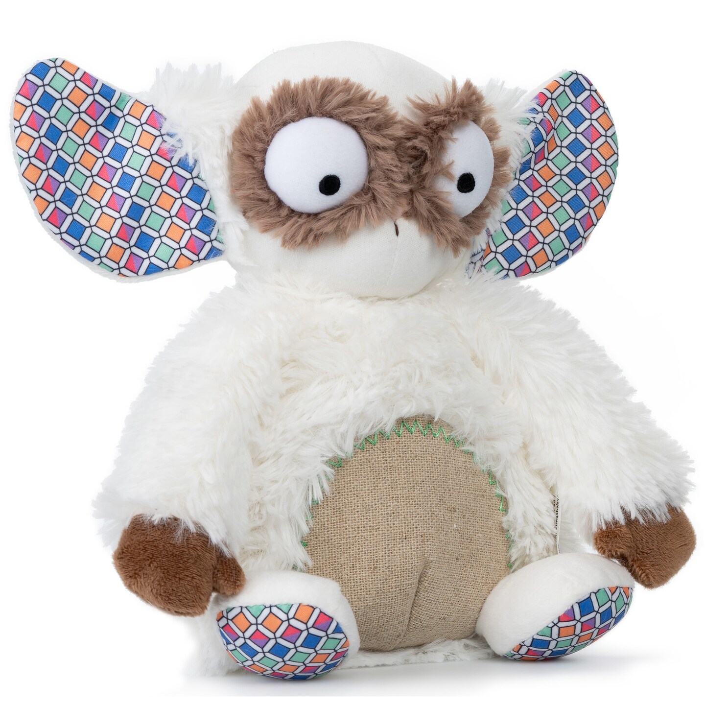 Inklings Baby &#x26; Toddler 8&#x22; Plush Soft Bean Bag Toy, Wobby The Wild Eared Wala, Inclusive Kids Stuffed Animal for All Families, Gender Neutral Funky Fun Sensory Gift