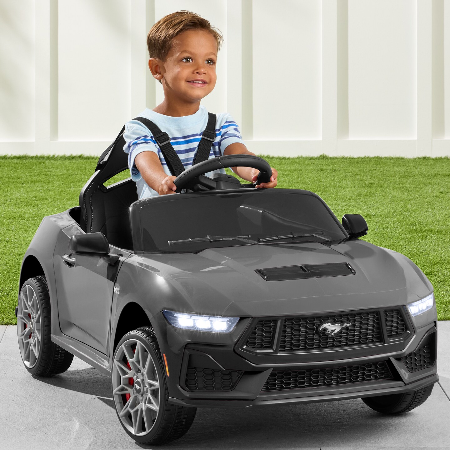 Best Choice Products Kids 12V Electric Ride On Car Officially Licensed Ford Mustang w Remote LED Lights Michaels