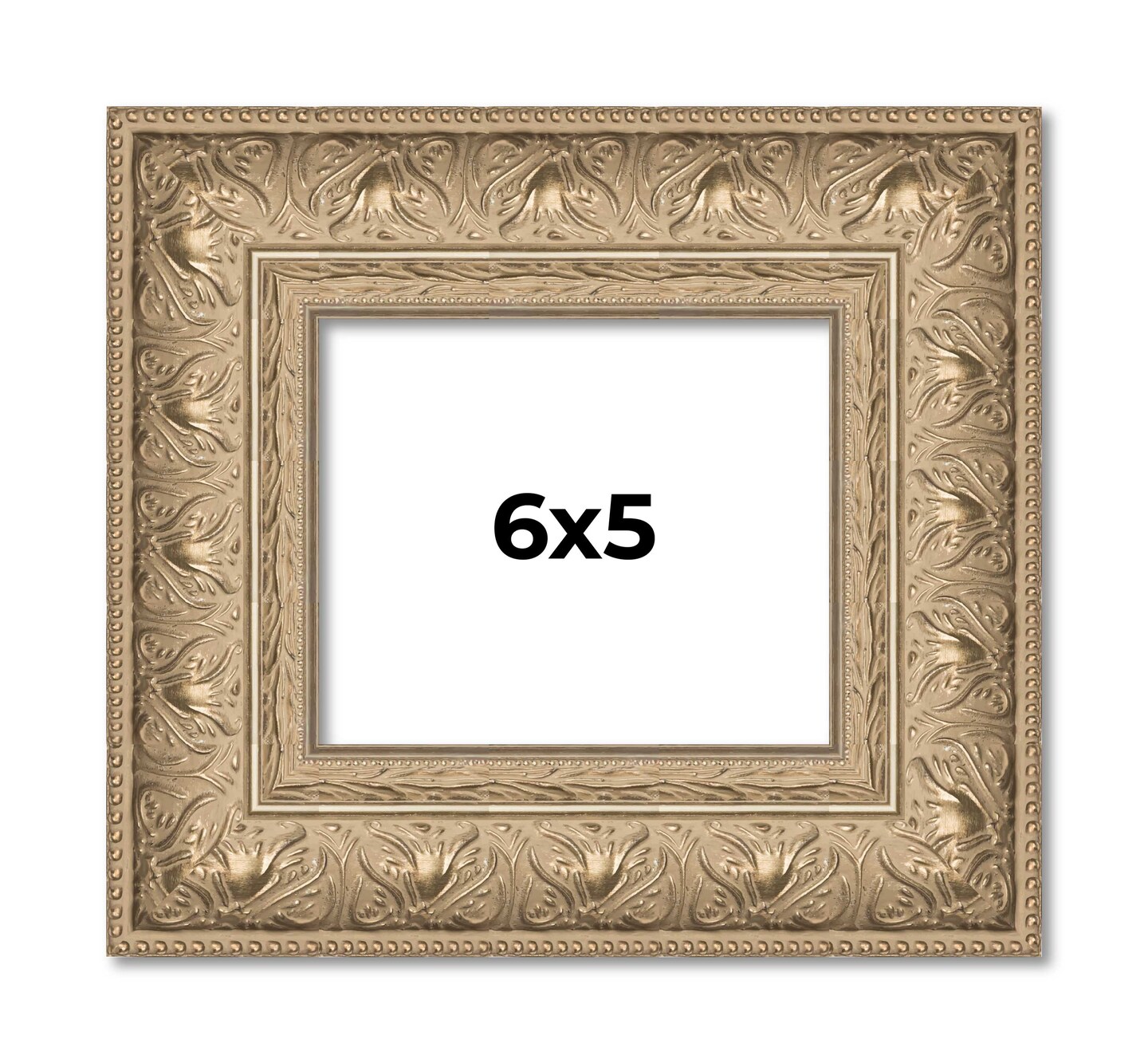 Photo Size Museum Silver Picture Frame - UV Acrylic, Foam Board Backing, Hanging Hardware