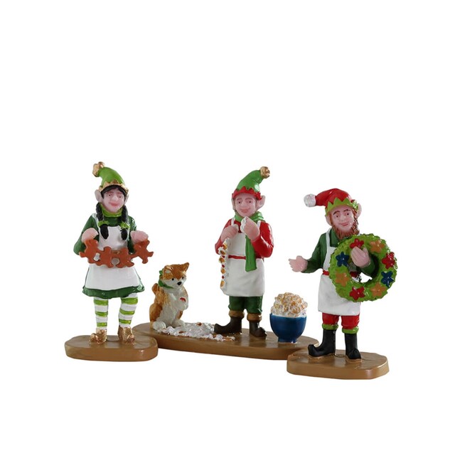Lemax Crafty Elves Set of 3