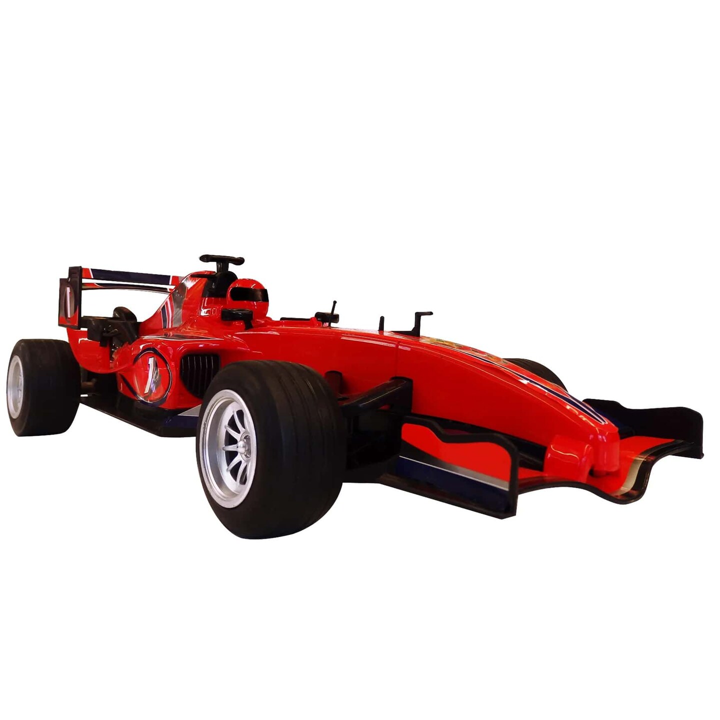 Playtek Toys - 1:10 Scale RC Racing Car, Red