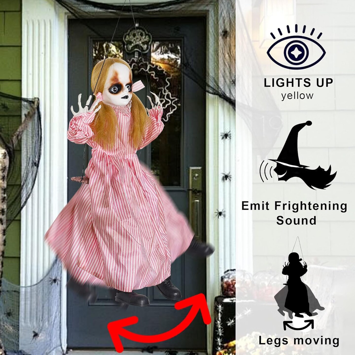 Halloween Hanging Ghost Props