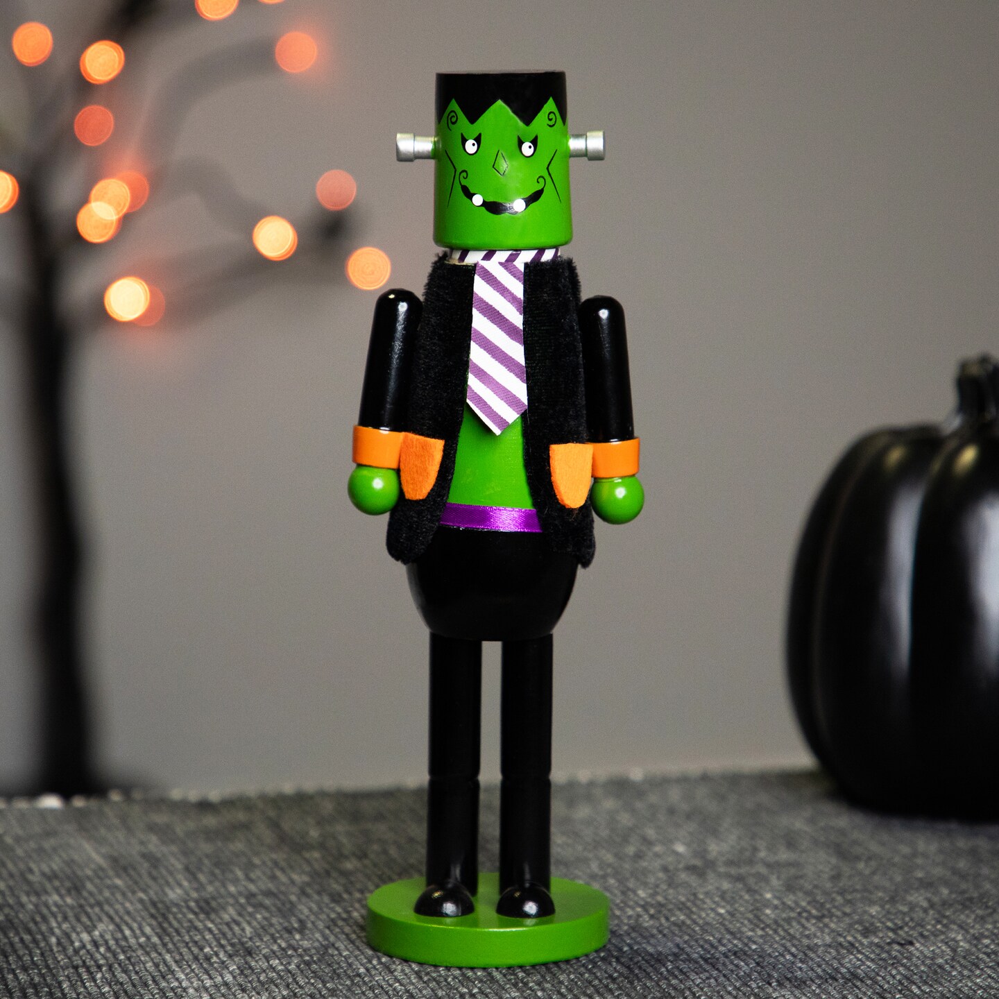 Northlight Frankenstein&#x27;s Monster Halloween Nutcracker - 10.5&#x22; - Green and Black