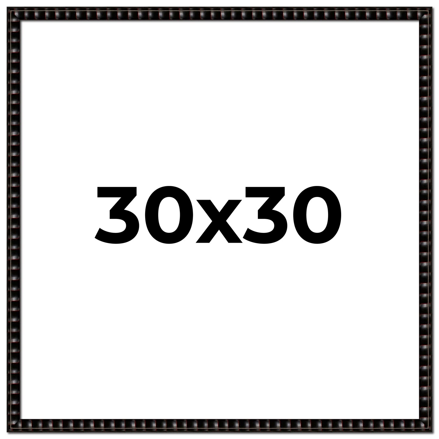 30x30 Bamboo Picture Frame with UV-Resistant Acrylic &#x26; Acid Free Backing, Available in  4 Finishes - Brown, Black, Gold, and Natural