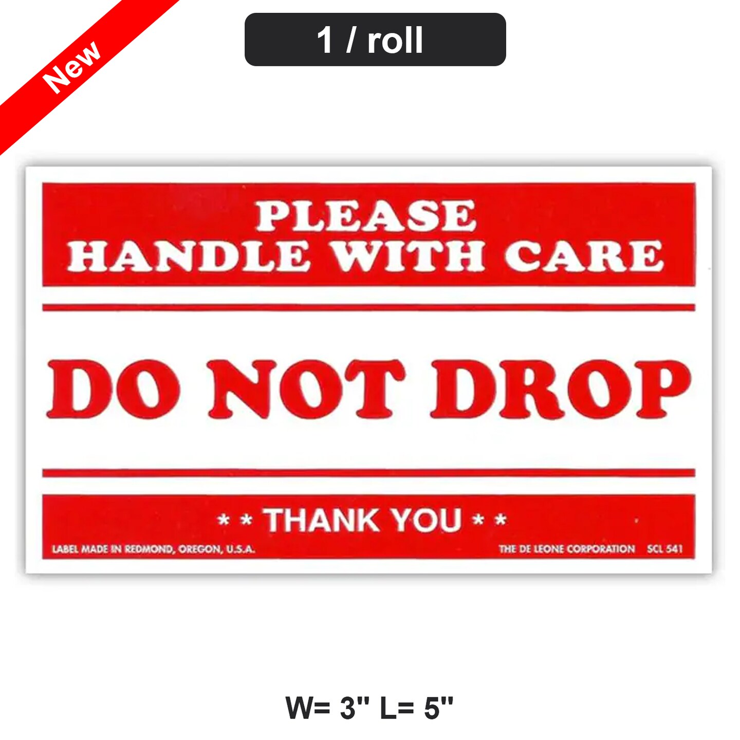 Shipping Labels 3 x 5 Inch 500 Per Roll Durable & High Visibility for Efficient Packaging