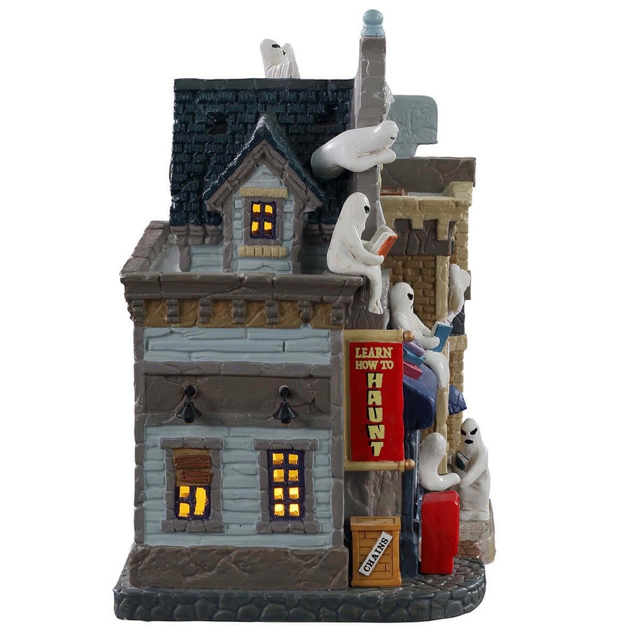 Lemax Spooky Town Apparition Academy Halloween Village Building