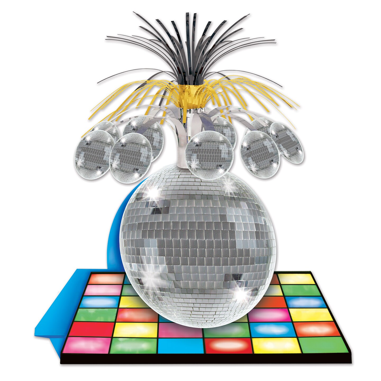 Beistle 13in. Disco Ball Centerpiece - 12 Pack