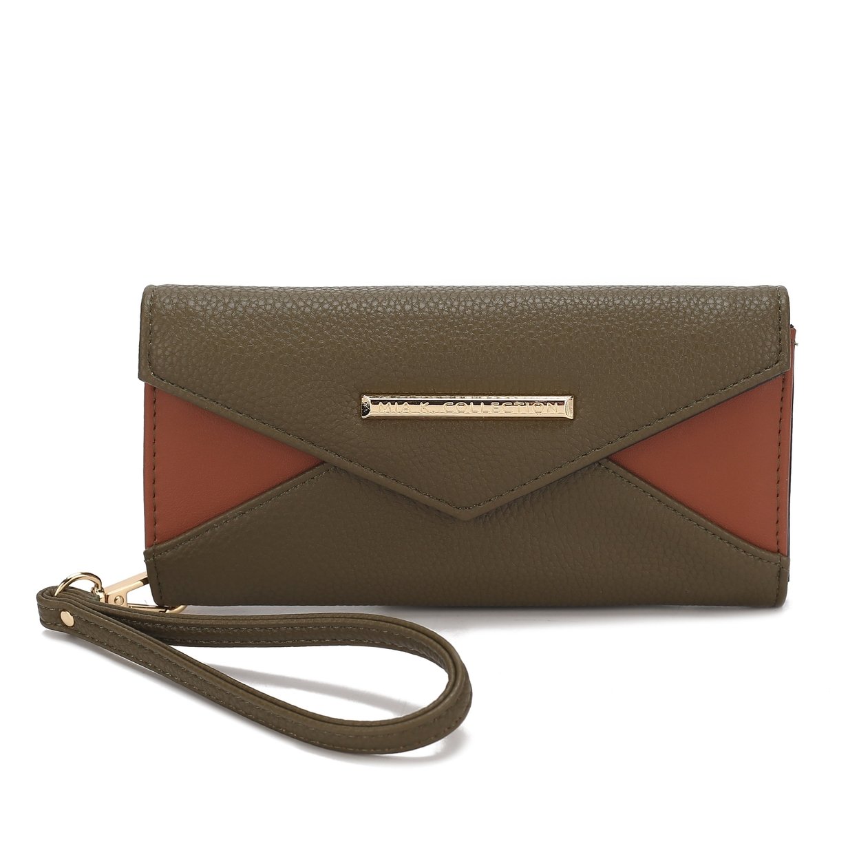 Mkfcollection Kearny Wallet - Vegan Leather Designer Handbag