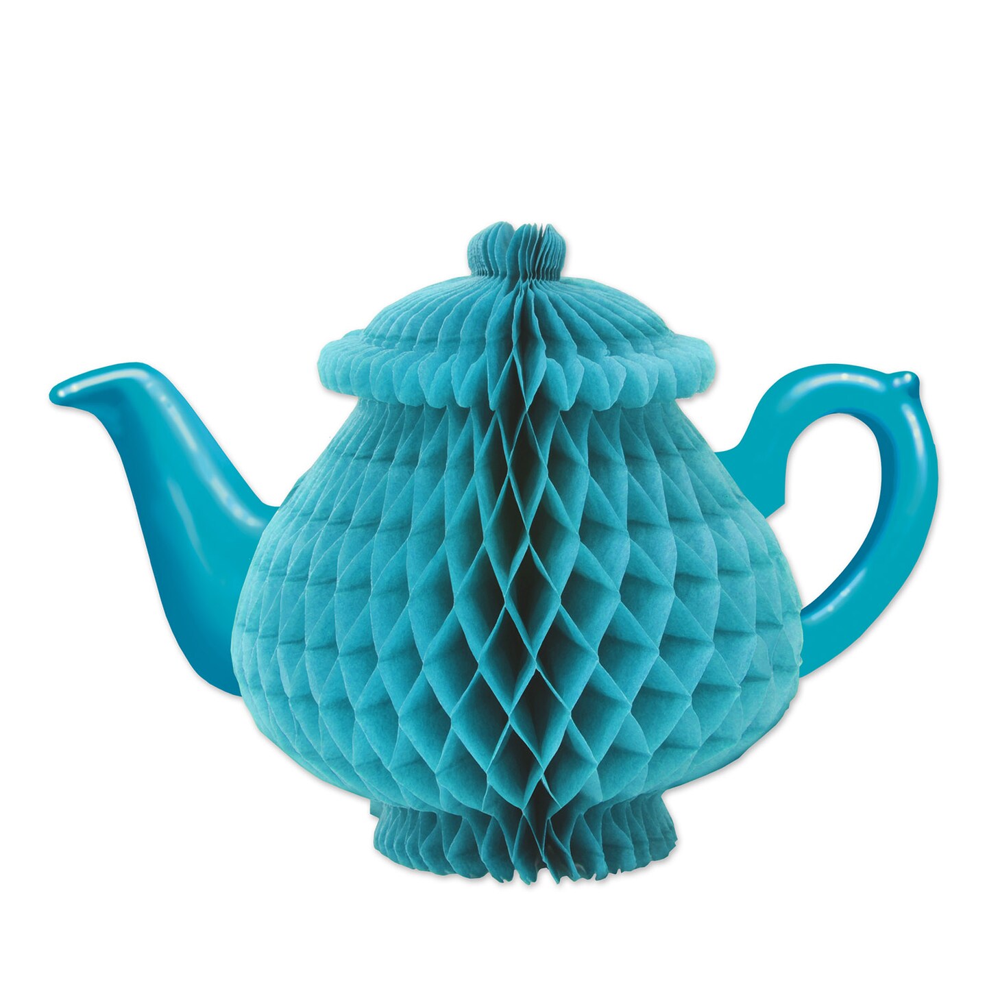Beistle 7in. Tissue Teapot Centerpiece - 12 Pack