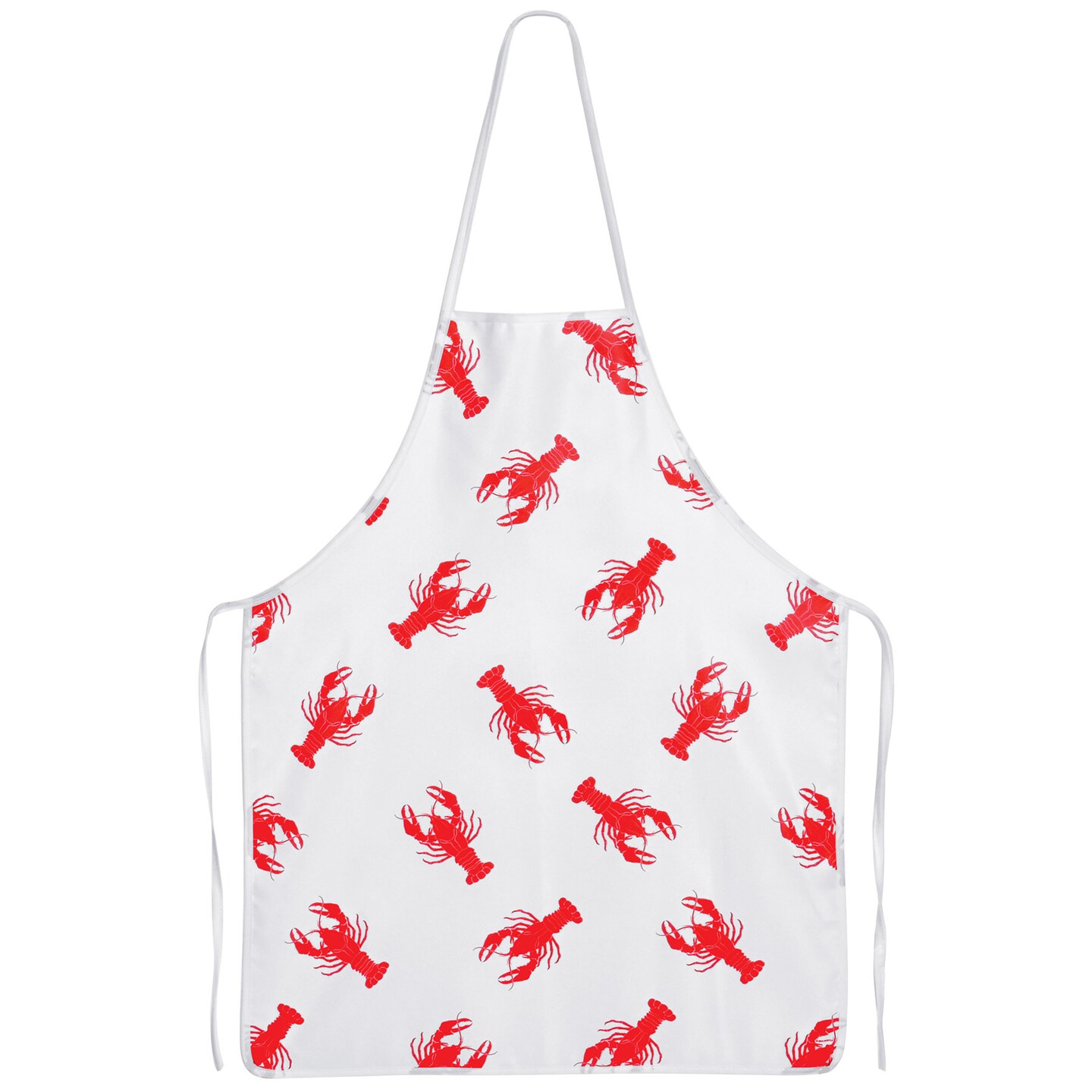 Beistle Crawfish Fabric Novelty Apron - 6 Pack