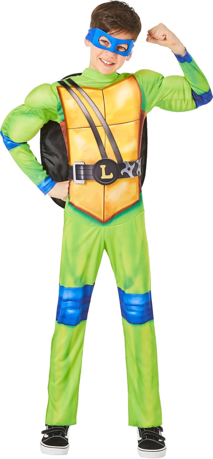 Teenage Mutant Ninja Turtles Kids Leonardo Costume Officially licensed Medium