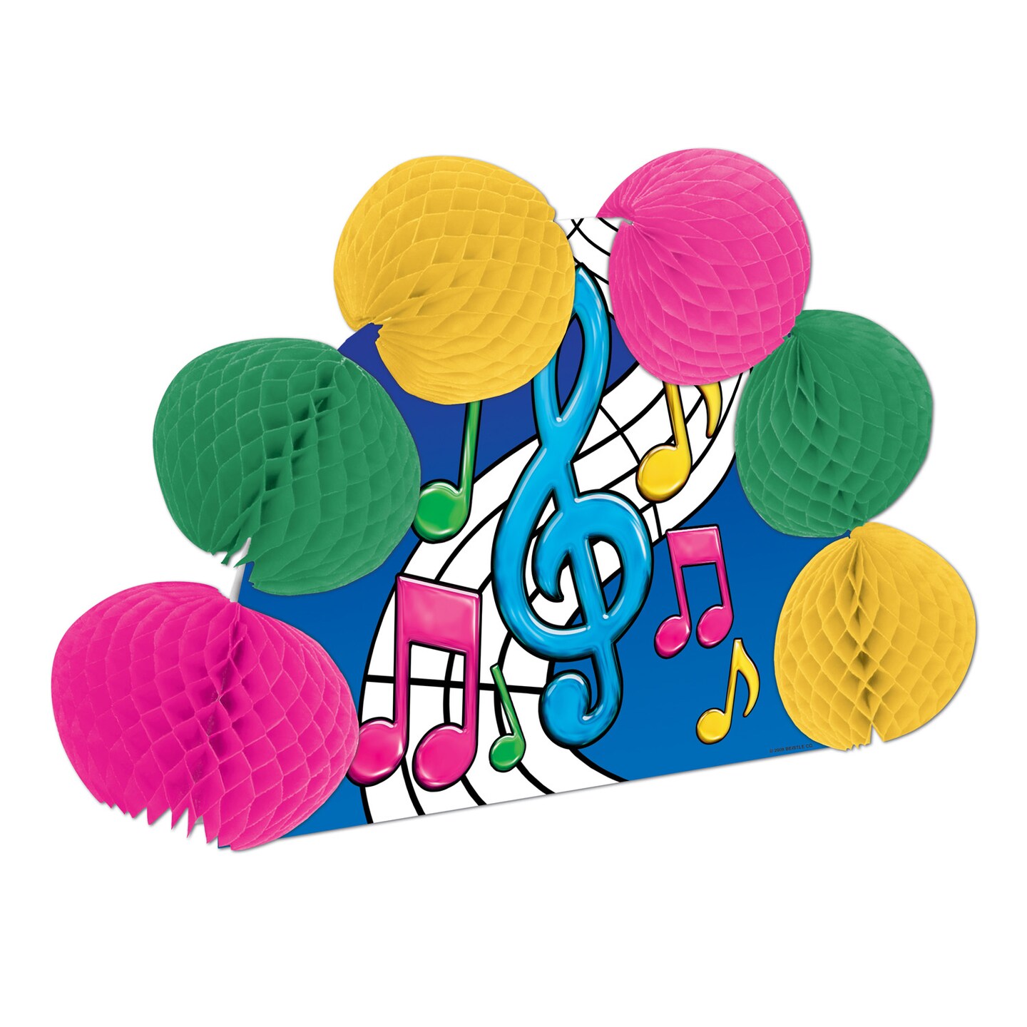 Beistle 10in. Musical Notes Pop-Over Centerpiece - 12 Pack