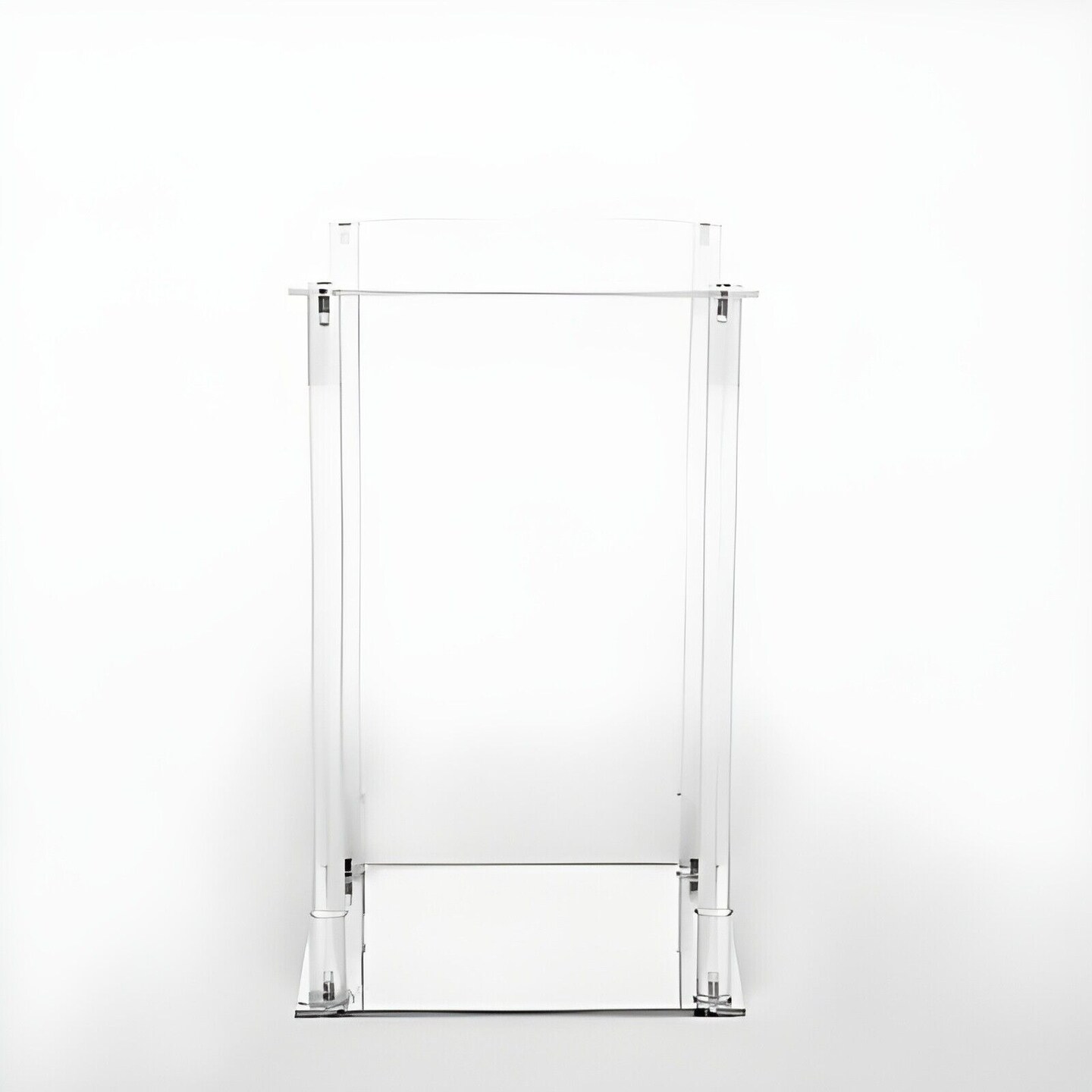 16" tall Clear Flower Stand Acrylic Column Vase Wedding Party Home Decorations