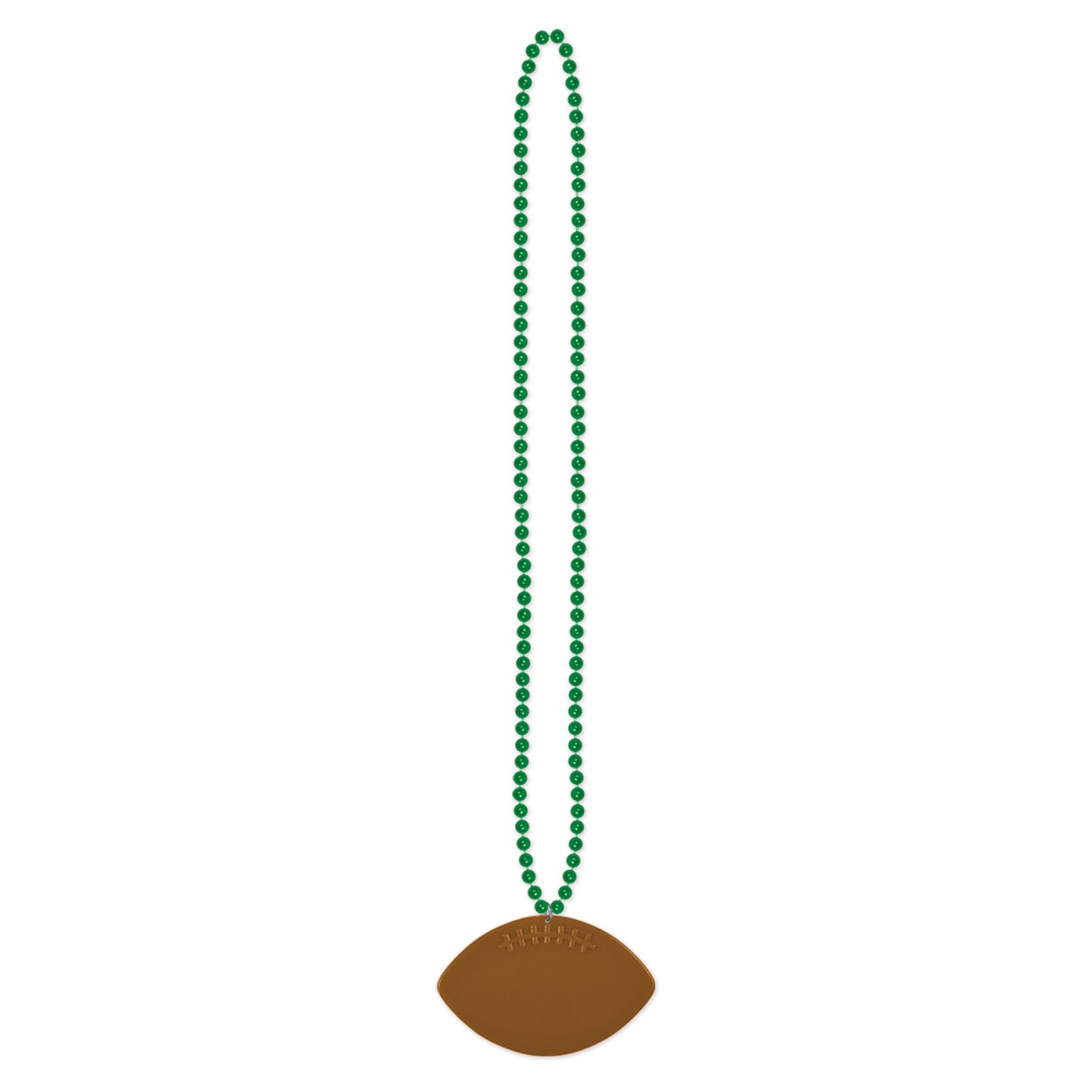 Beistle 33in. Beads with Football Medallion - 12 Pack