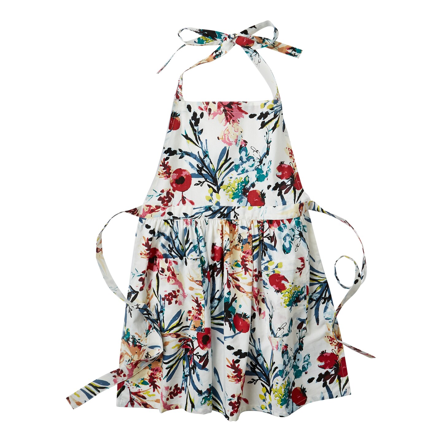 Autumn Botanical Cooking Baking Apron Cotton Machine Wash, One Size Fits Most