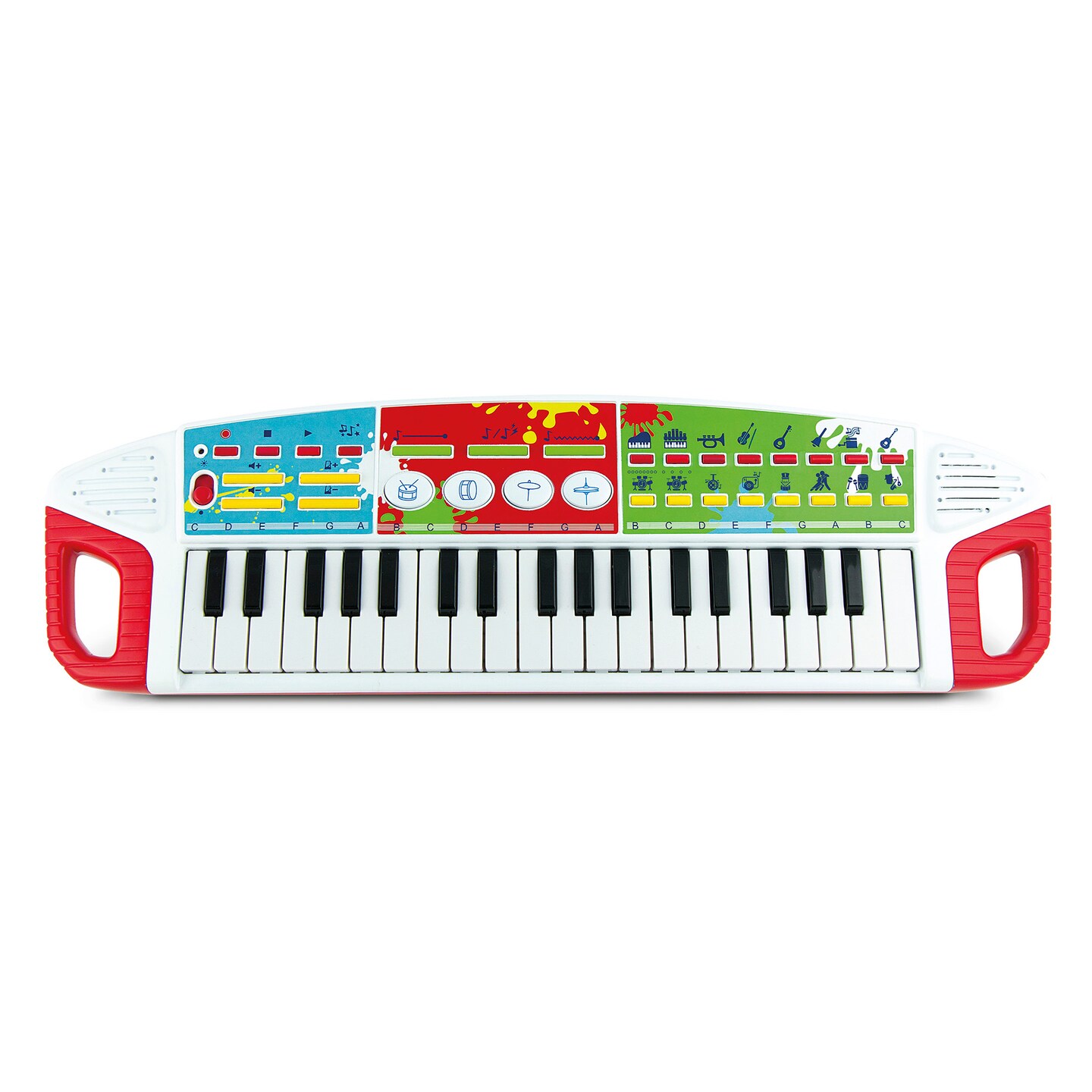 Winfun: Cool Sounds: Electric Keyboard - 8 Instrument Sounds, Record-Stop-Playback, Demo Songs, Colorful Music Developmental Sensory Toy, Kids Ages 3+