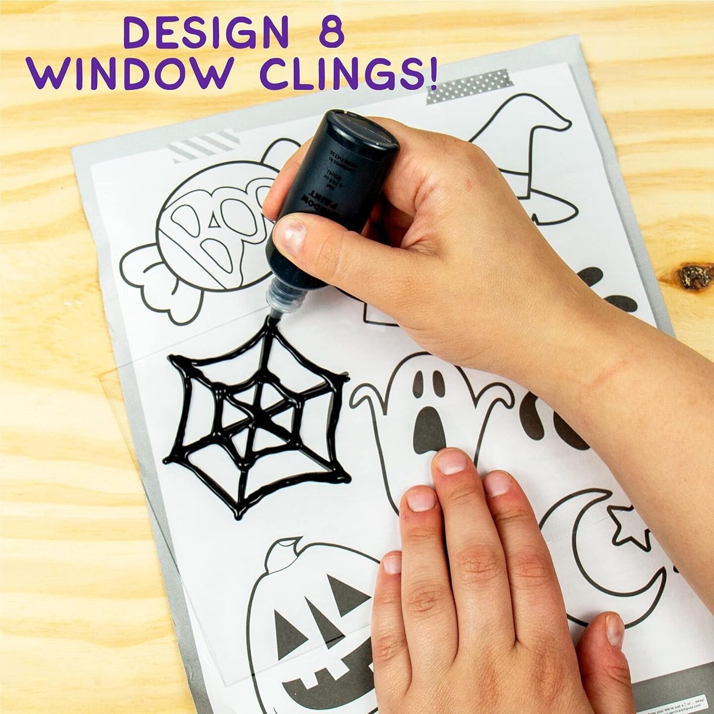Halloween Window Art