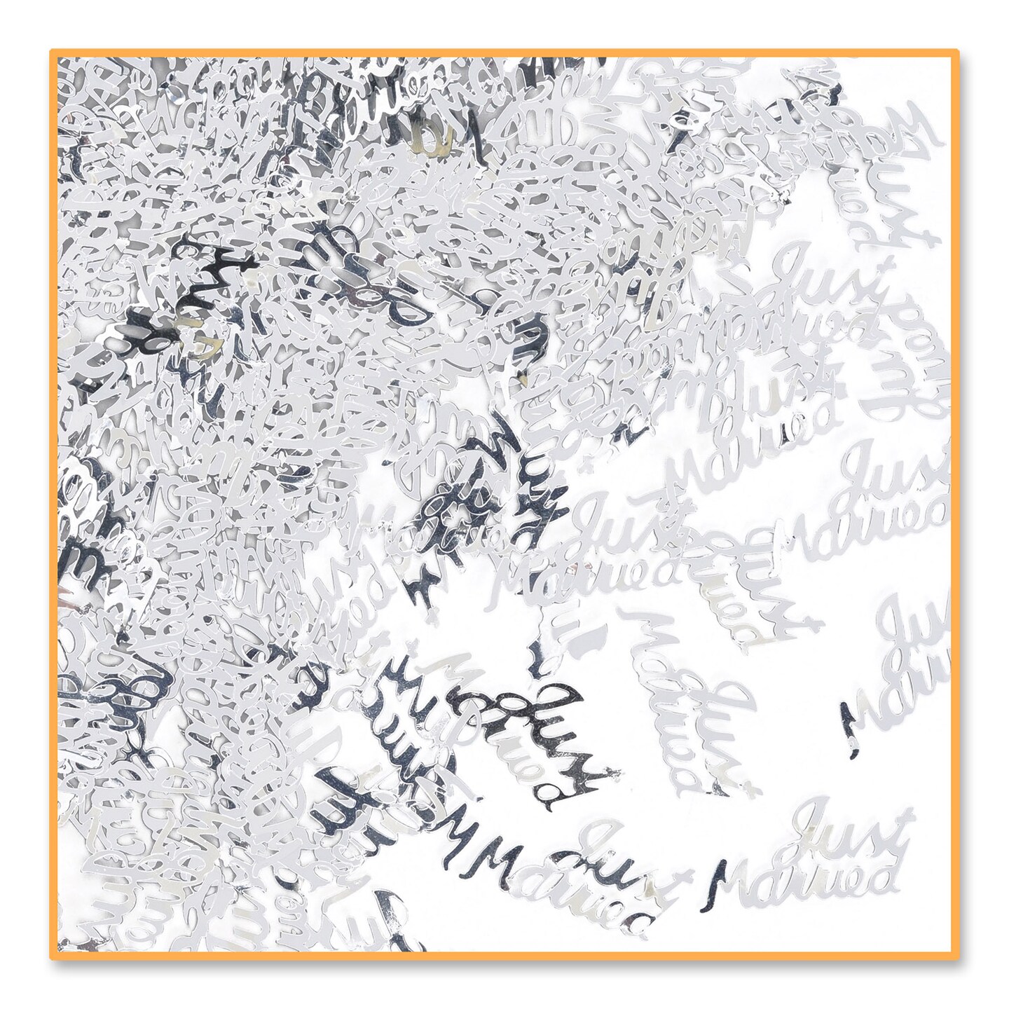 Beistle Just Married Confetti - 6 Pack