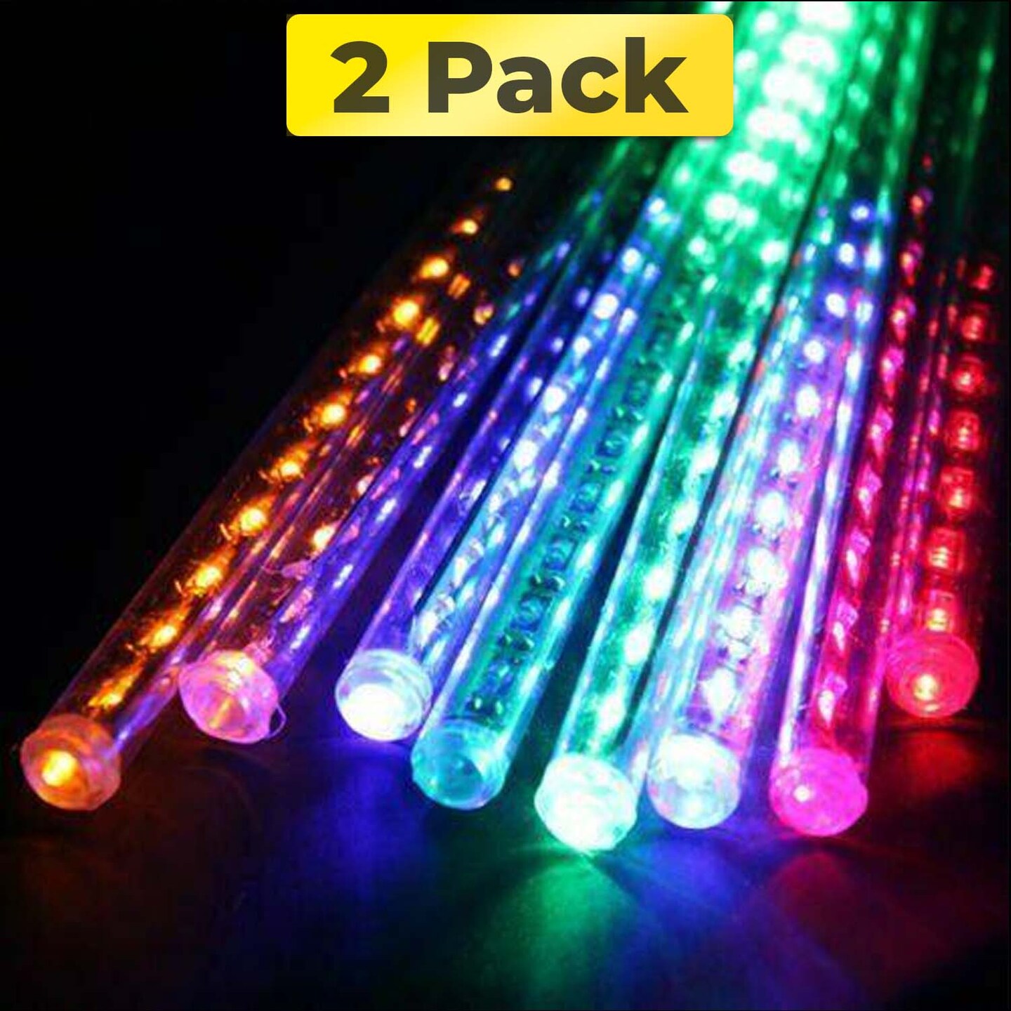 8 Tubes Christmas 144 LED Snowfall