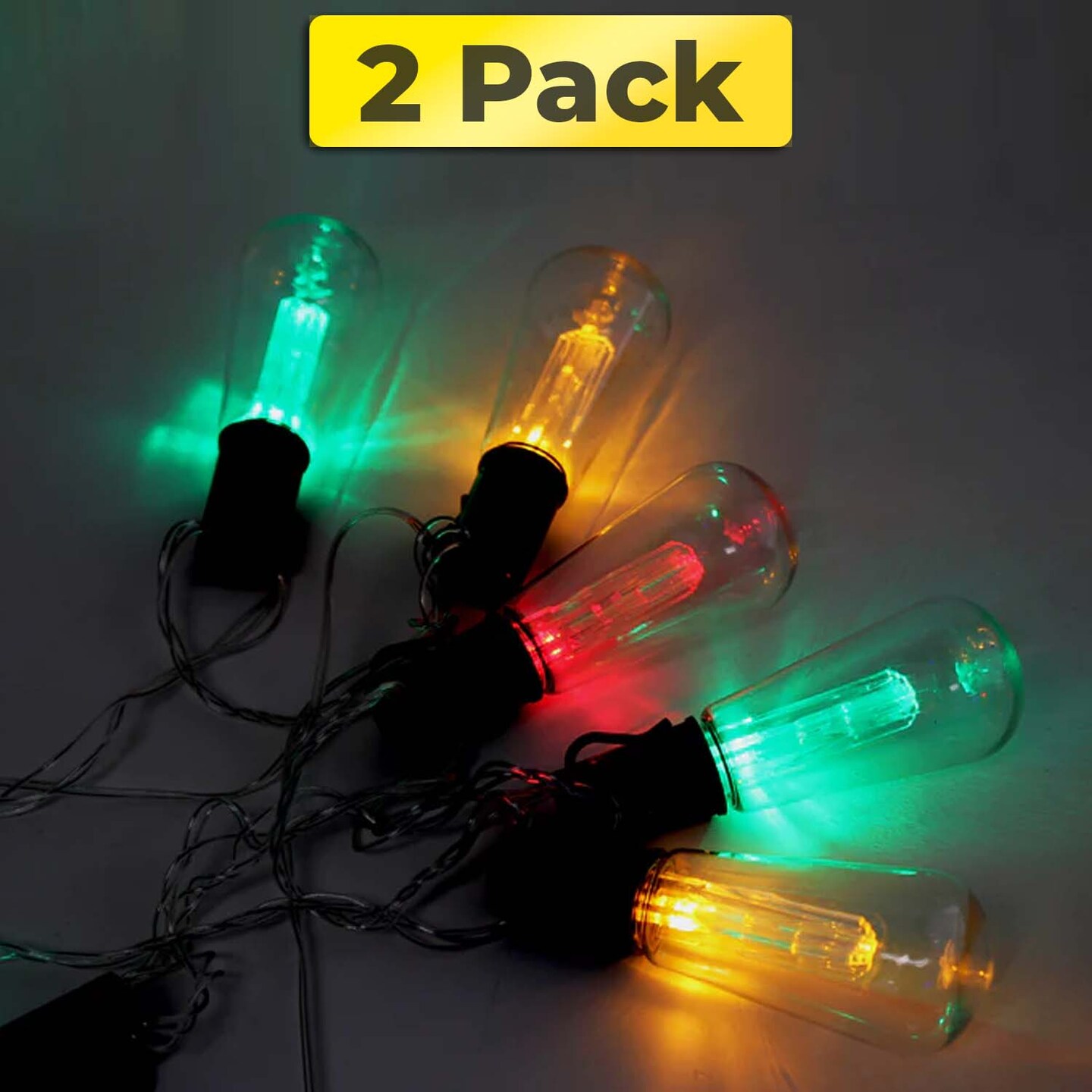 10 LED Halloween-Themed Outdoor String Lights