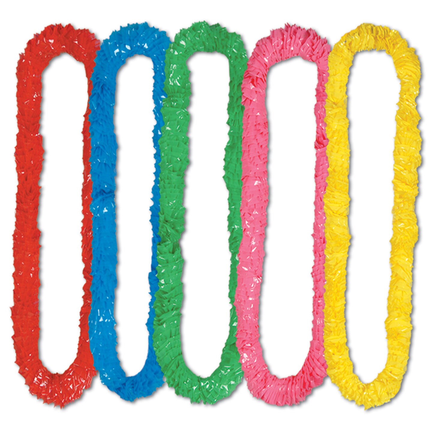 Beistle 1&#xBD;in. x 36in. Soft-Twist Poly Leis - 288 Pack