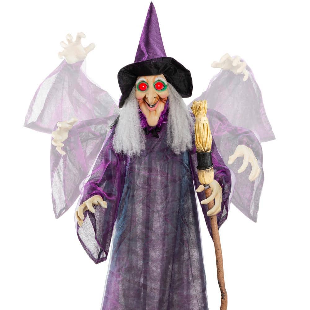 5 FT LED Animatronic Halloween Prop Bring Spooky Fun to Life