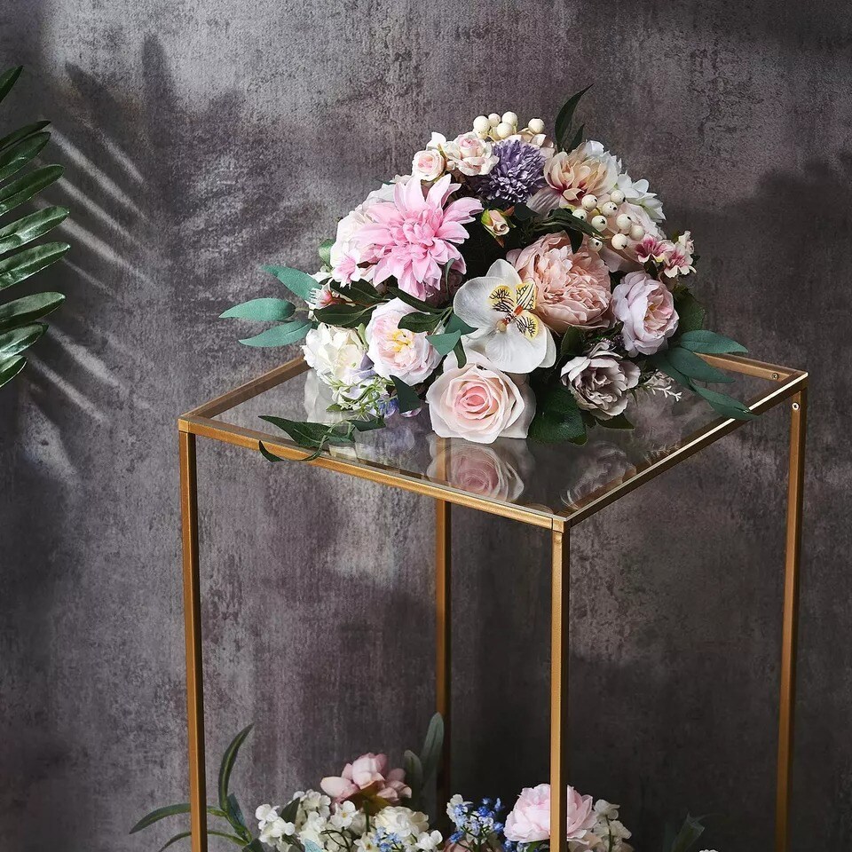 2 Clear 14" Plexiglass Sheets Square Acrylic Sign Boards Wedding Decorations