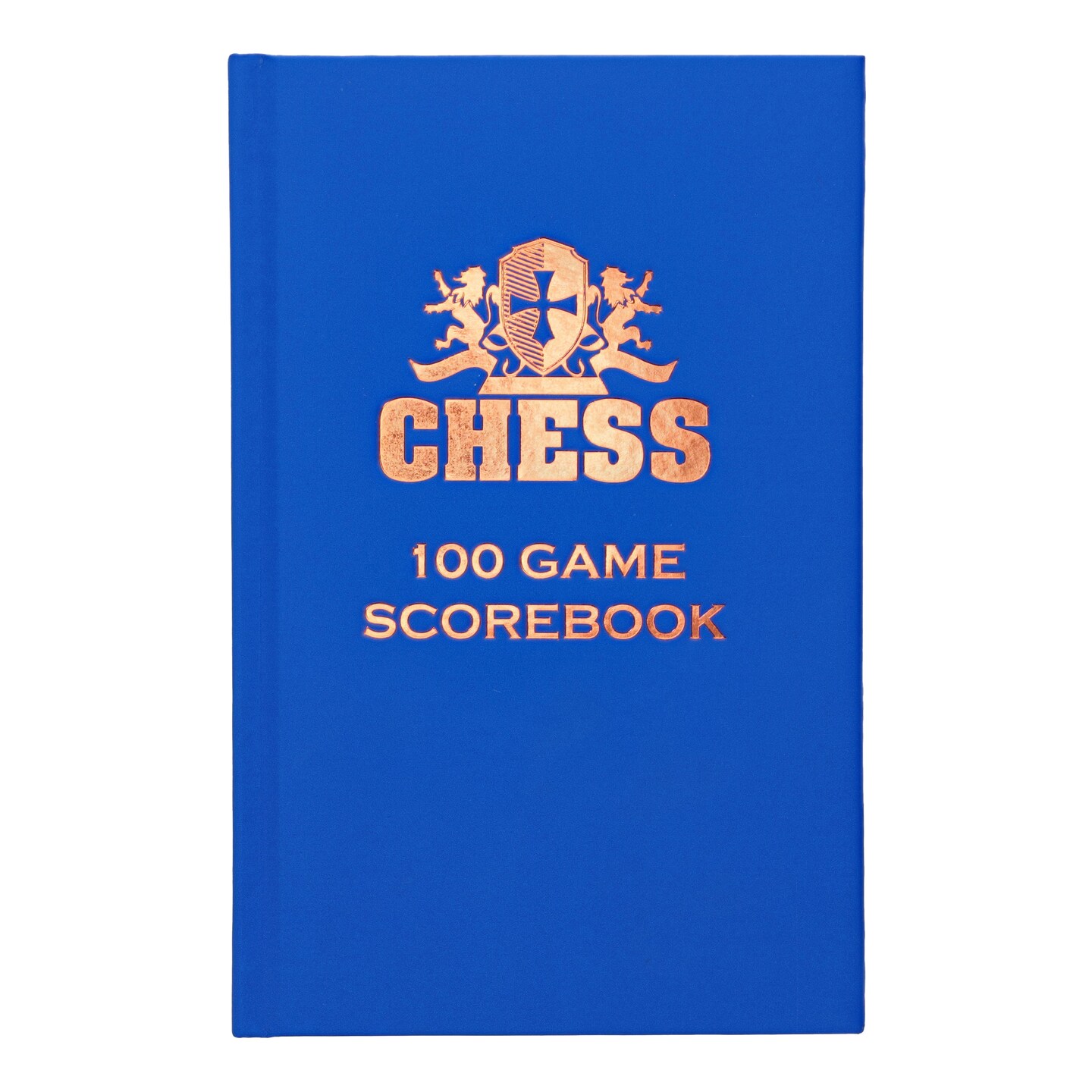 WE Games Hardcover Chess Scorebook & Notation Pad - Soft Touch
