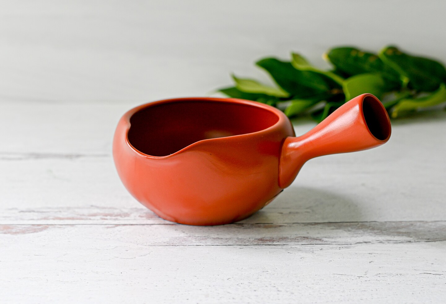 Handcrafted Ceramic Red Matcha Bowl with Spout and Handle Tea Set from Japan (Bowl, Whisk, Whisk Holder, Matcha) - Christmas Gift product 2
