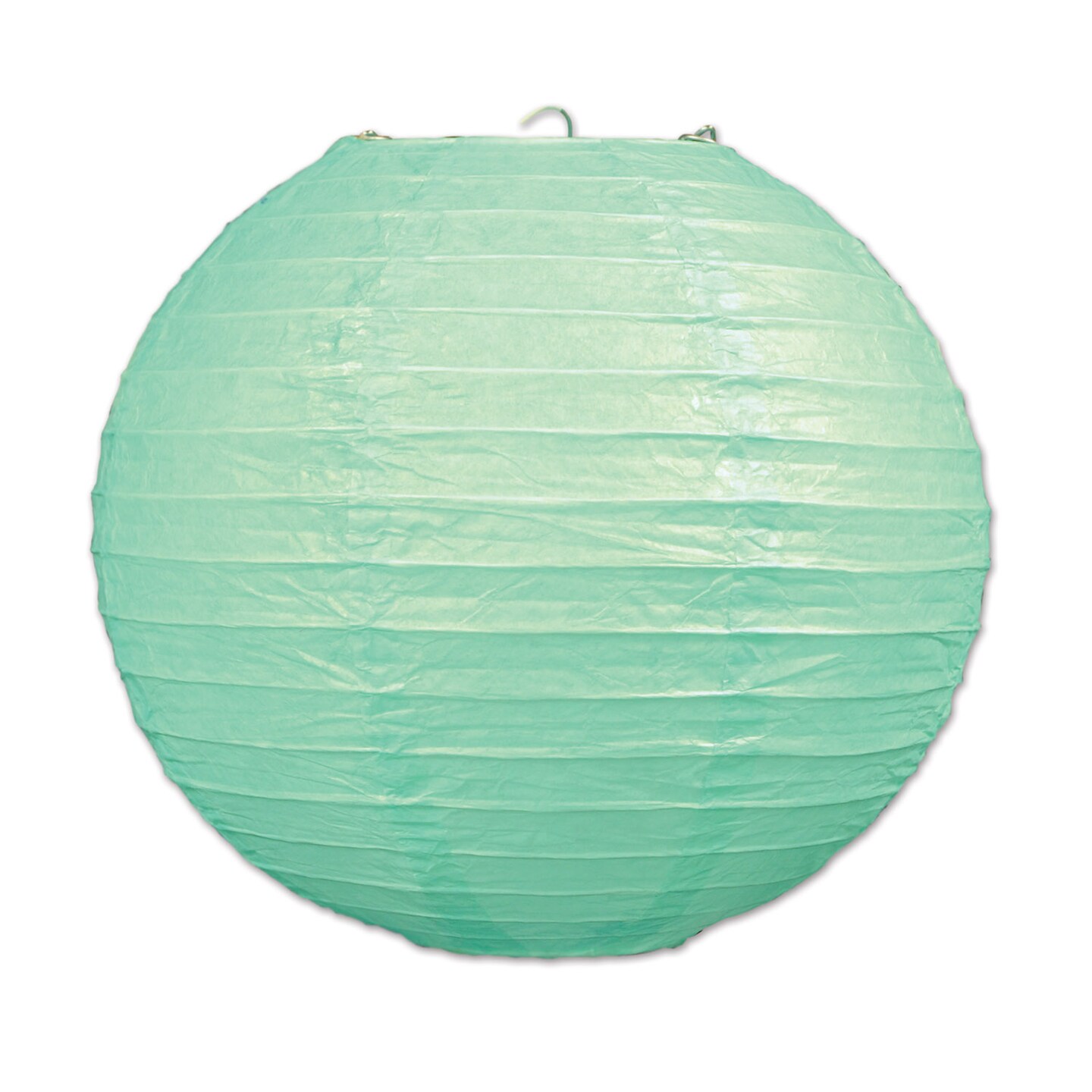 Beistle 9&#xBD;in. Paper Lanterns - Medium Green - 6 Pack