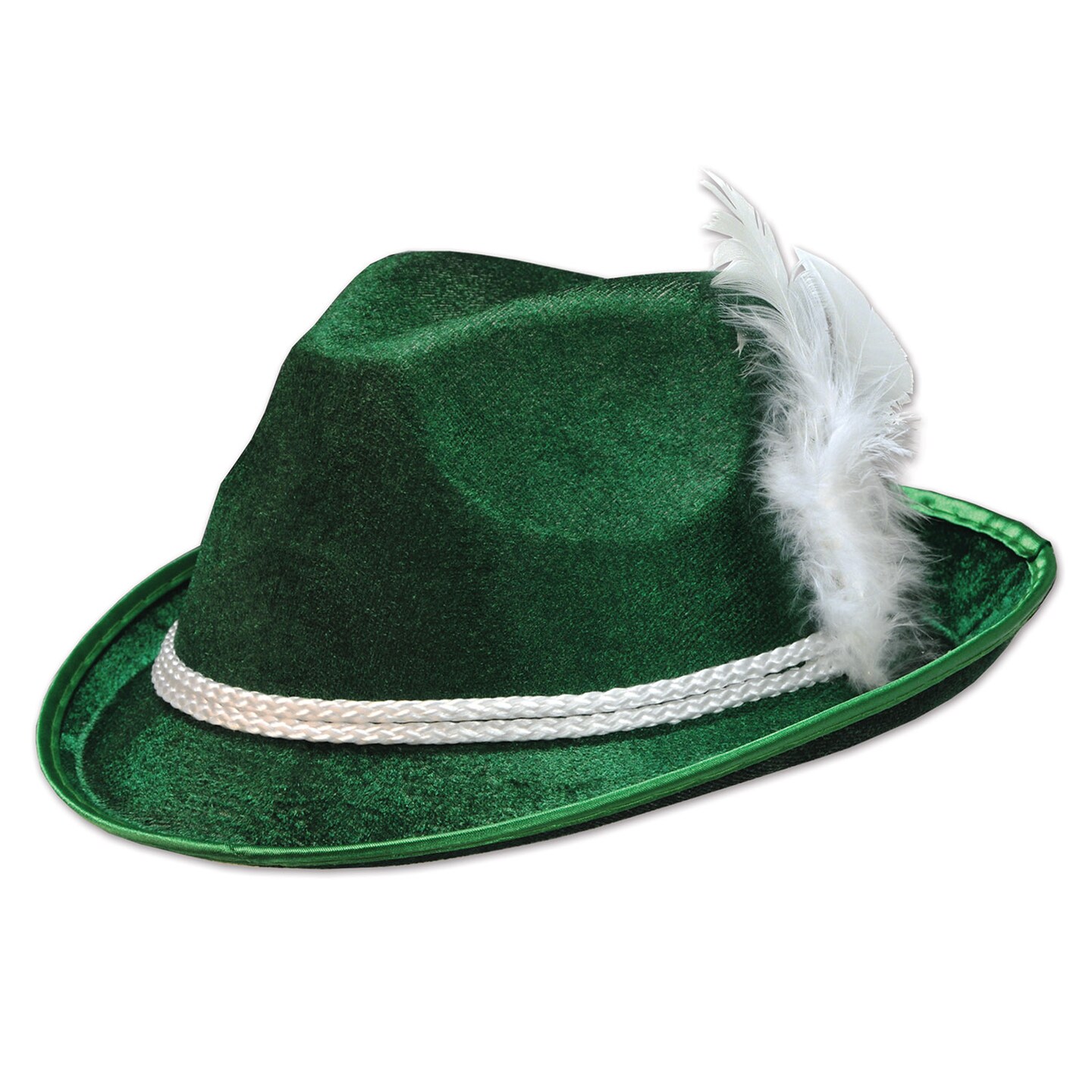 Beistle Forest Green Vel-Felt Alpine 12 Pack
