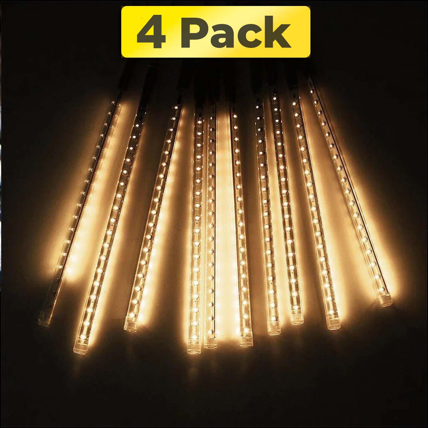 8 Tubes Christmas 144 LED Snowfall