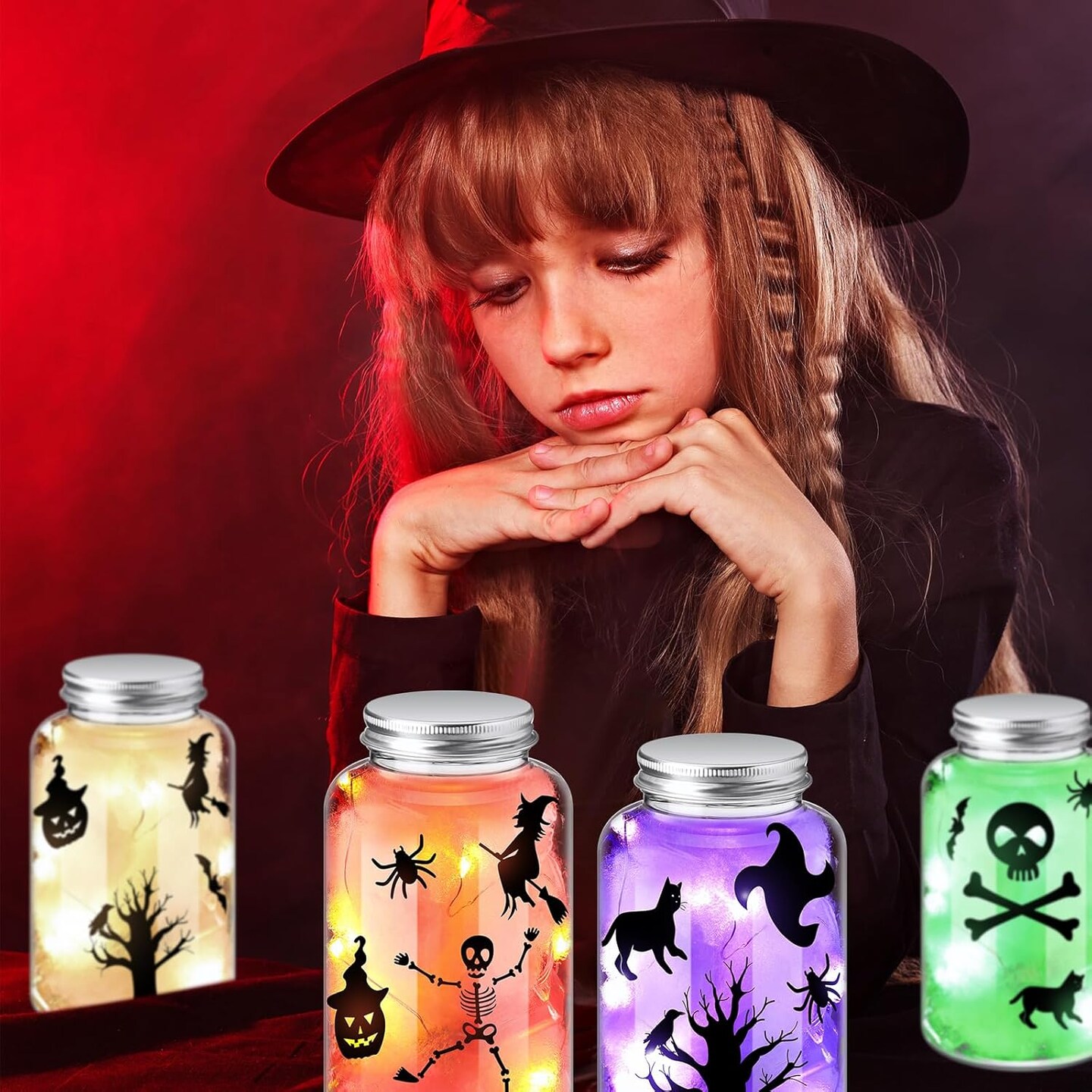 Halloween Mason Jar Crafts and Art Party Supplies