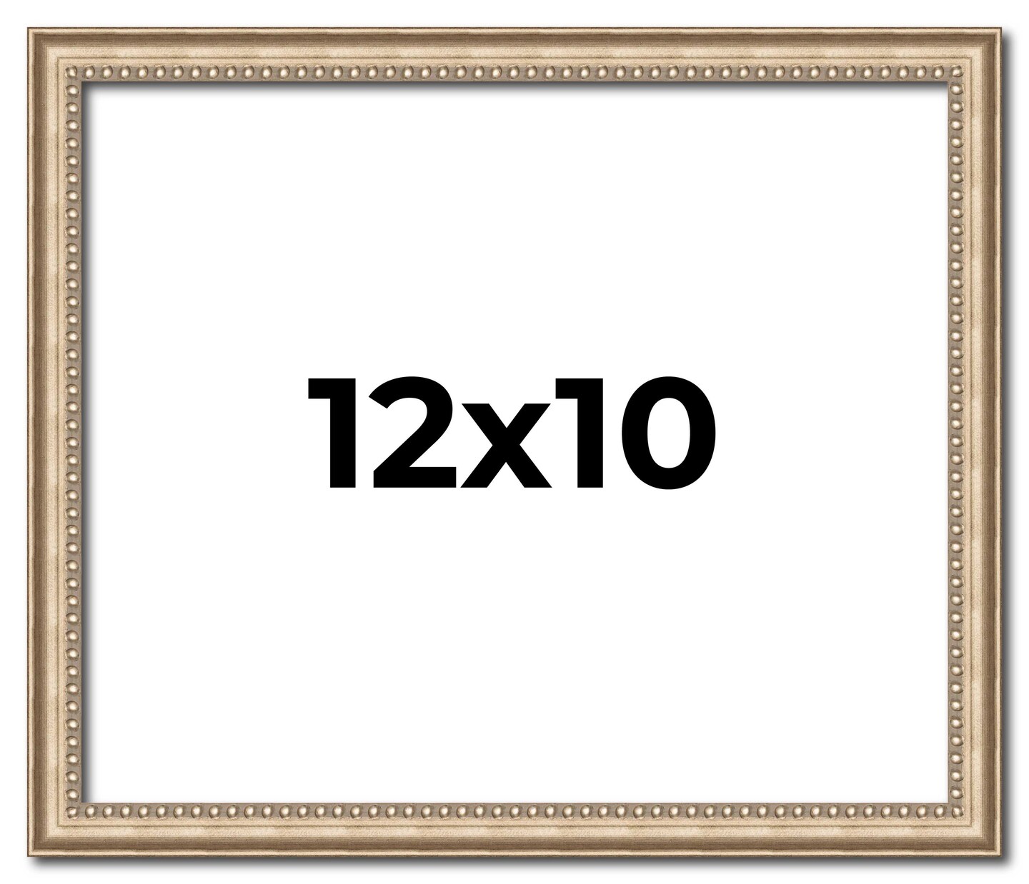 Photo Size Minimalist Silver Picture Frame - UV Acrylic, Foam Board Backing, Hanging Hardware