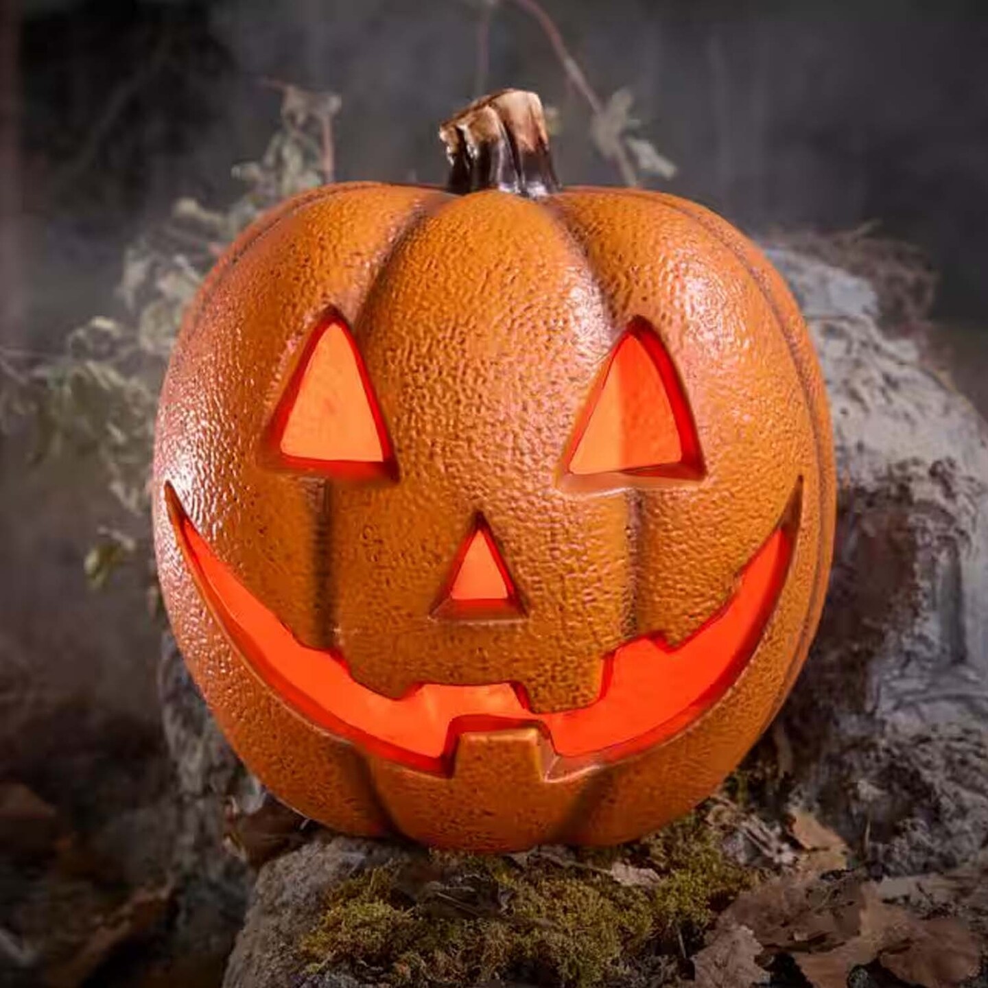 10 Inch Happy Jack O Lantern for Halloween