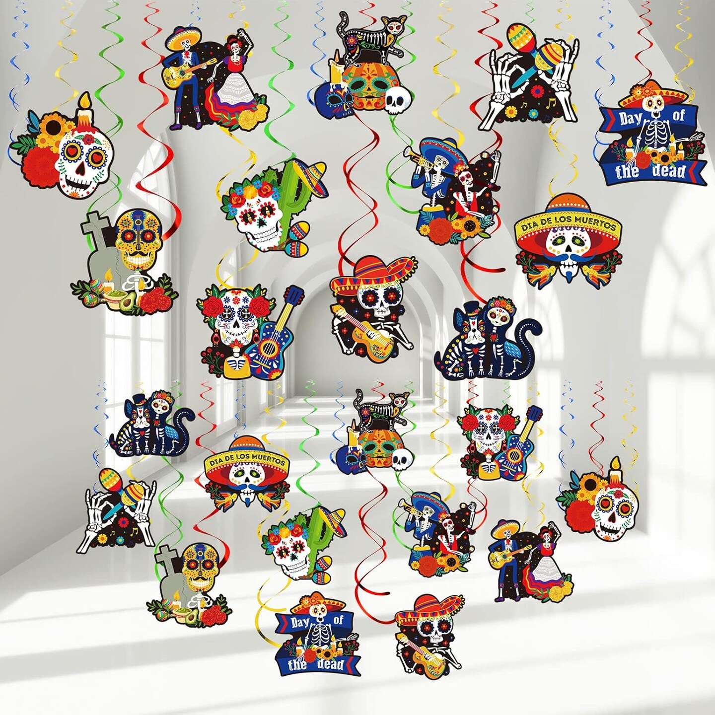 Day of The Dead Hanging Decorations