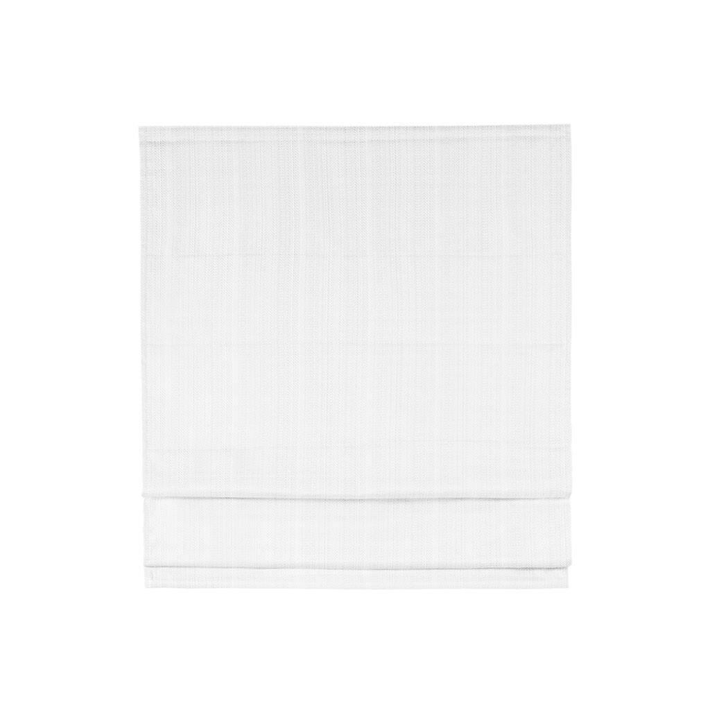 Gracie Mills Calyx Textured Room Darkening Cordless Roman Window Shade - Grace-12858