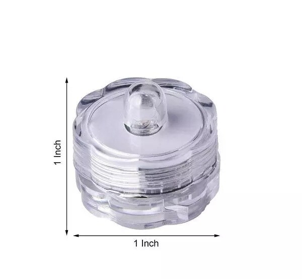 12 Submergible Lights for Vases and Centerpieces Wedding Party Home Decorations