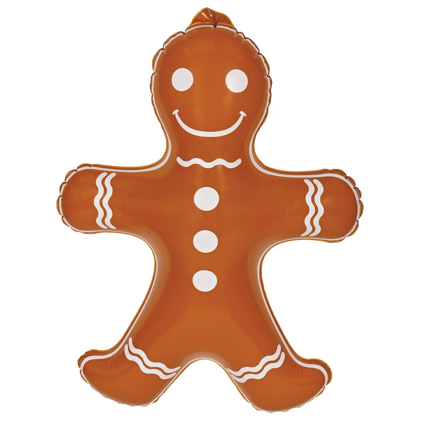 Beistle 24in. x 18in. Inflatable Gingerbread Men - 12 Pack