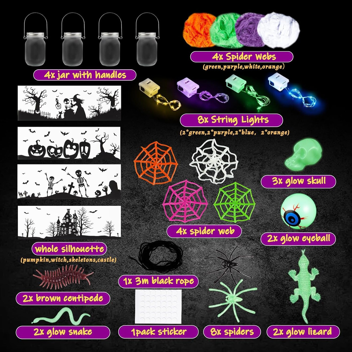 Halloween Art &#x26; Craft Party Supplies